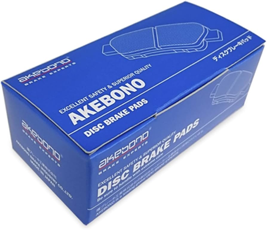 Akebono front brake pads for corolla 2004-2008