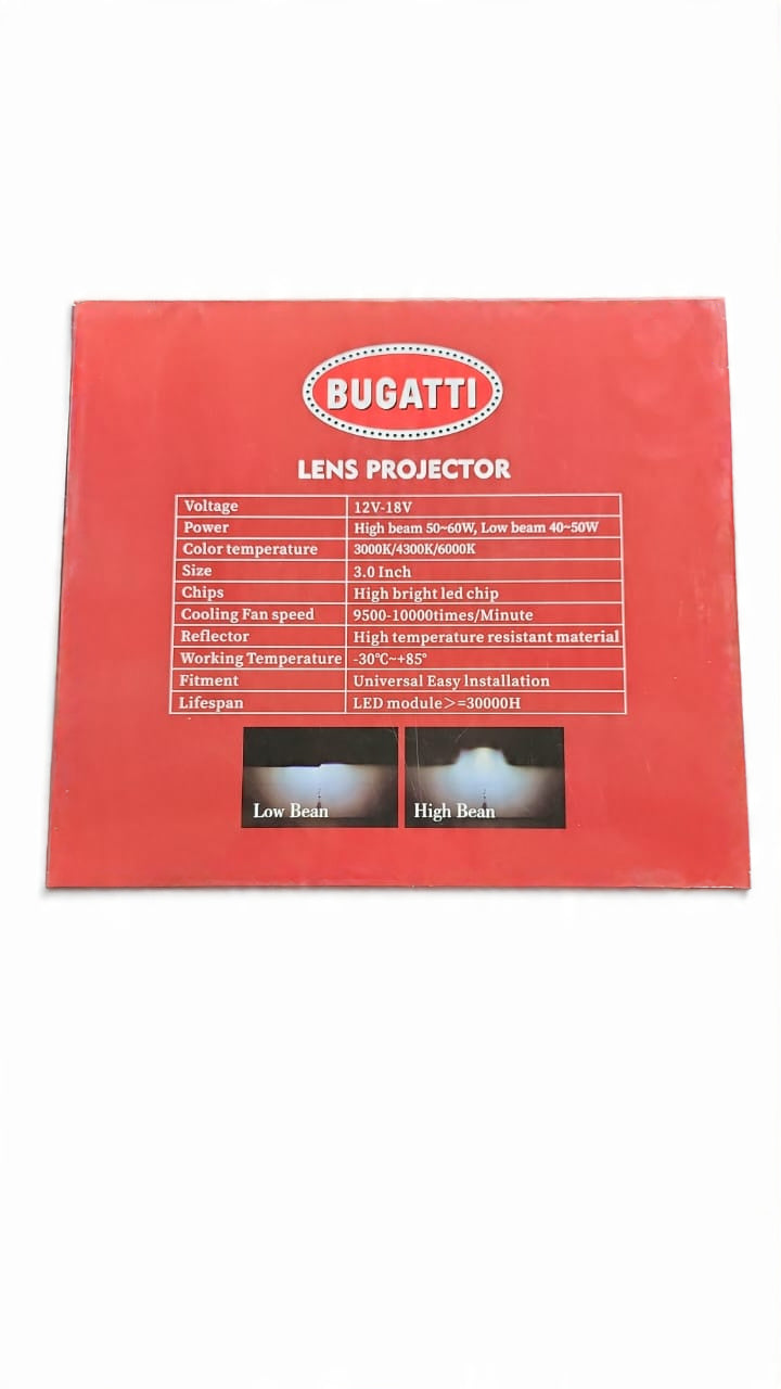 Bugatti Foglens Projector